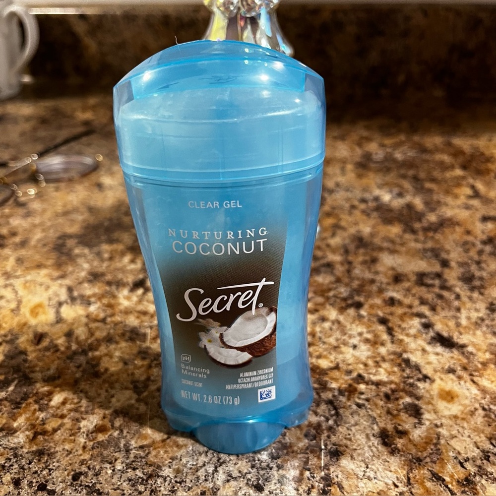 Coconut Clear Gel Deodorant